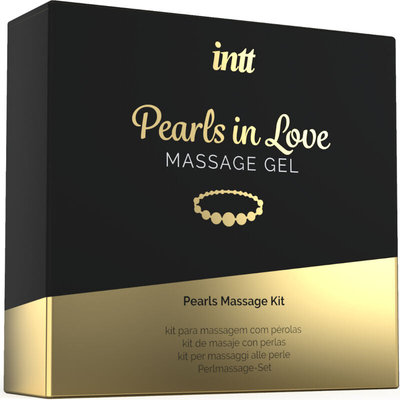 MASSAGE & ORAL SEX - LOVING PEARLS WITH PEARL NECKLACE AND SILICONE GEL